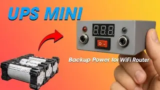 DIY 12V Mini UPS | Backup Power for WiFi Router