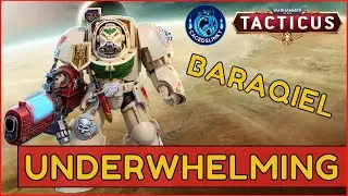 Warhammer 40k Tacticus | Baraqiel | Deathwing Terminator | Tank | One Turn One Punch