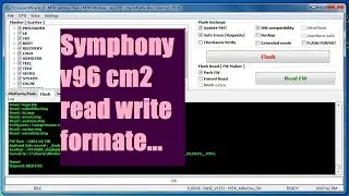 SYMPHONY V96 FRP READ WRITE FORMATE CM2