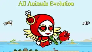 All Animals Evolution With The Valentines Reaper (EvoWorld.io)