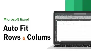 How to auto fit & auto arrange rows and columns in excel #excel #05