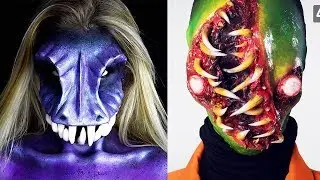 TOP Increíbles Maquillajes de Terror PT3 | uy que miedo uyyyy