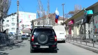 Судак автопробег 2 годовщина референдума