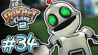 Ratchet & Clank 2 LET'S PLAY [Part 34] - Robot Slander