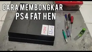 CARA MEMBONGKAR PS 4 & GANTI PASTA FAT HEN - PART 1
