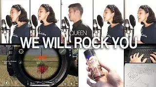 We Will Rock You - Queen (cover) PUBG Mobile & Skripsi ft. Bon Cabe
