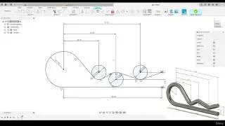 How use Sweep Tool In Fusion 360 || Autodesk Fusion 360 Training Tutorial 27