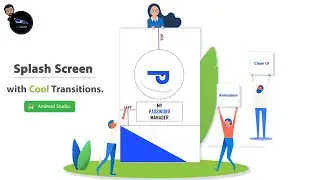 Splash Screen and Login Screen with Animation in Android Studio - UI | UX Designs