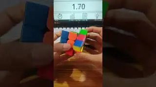 Rubik's Cube solved in 5 seconds #rubikscube #speedcubing #shorts