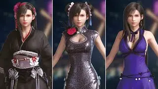 ВСЕ ПЛАТЬЯ ТИФЫ В 9 ГЛАВЕ FINAL FANTASY VII REMAKE