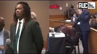 Young Thug Reacts To News Of Rich Homie Quan Passing While In Court