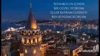 İSTANBUL GÜZELİ! 🌌 SEVİPTE KAVUŞAMAYANLARA ÖZEL! 💔 AŞK ŞİİRİ!🌹