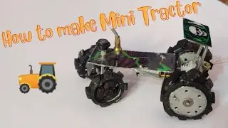 diy tractor machine science project | HOW TO MAKE