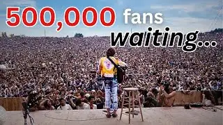 "I'm in a helicopter full of instruments" - John Sebastian on his unplanned performance at Woodstock