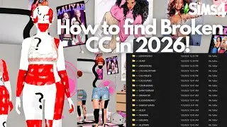 How to Find & Delete Broken CC in The Sims 4 (3 EASY Methods + Unmerge CC!)
