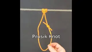 The Simple yet Ingenious Prusik Knot