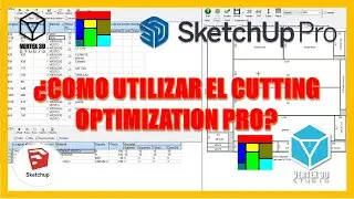 COMO USAR EL CUTTING OPTIMIZATION PRO PARA DESPIECE DE UN MUEBLE  EN SKETCHUP 2021 CLASE #3