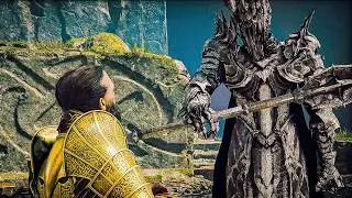 Brok & Sindri Upgrade Sauron's Mace - God of War Lord of the Rings Mod (LOTR The Dark Lord Gameplay)