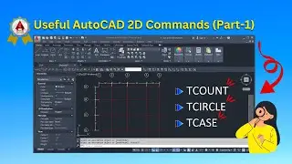 Useful AutoCAD 2D Commands | Part-1