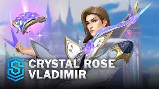 Crystal Rose Vladimir Wild Rift Skin Spotlight