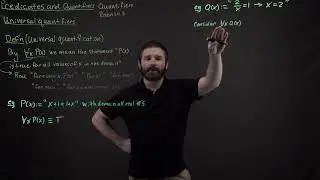 Quantifiers: Universal quantifier