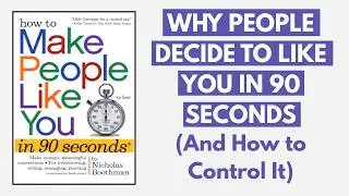 How to Make Anyone Like You in 90 Seconds (Proven Psychology) | Master First Impressions