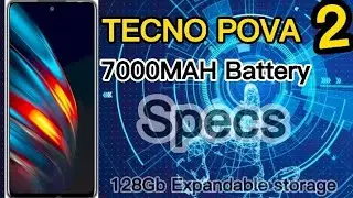 Tecno Pova 2 Specs | New Budget Smartphone