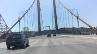 DashCam Tracking Test, Carquinez bridge