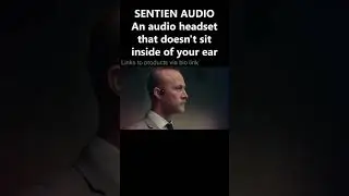 Sentien Audio An Audio Headset That Doesn't Sit Inside Of Your Head 