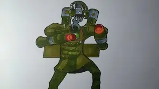 How To Draw NEW MECHA MICROPHONE MAN In game Garry's Mod