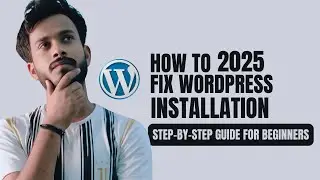 How to Fix Installation Failed in Wordpress Directory Error WordPress Tutorial for Beginners