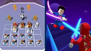 Saber Merge 3D Galaxy Battle - MAX LEVEL Gameplay All Levels 1-12