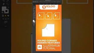 Round Corner Hidden Features #Shorts #Illustrator