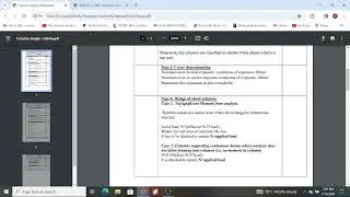 RC COLUMN DESIGN CRITERIA TO BS 8110