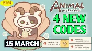 NEW 🎁 ANIMAL RESTAURANT CODES MARCH 2024 - ANIMAL RESTAURANT REDEEM CODES