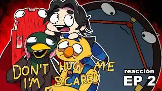 😱 ¡MÁS SORPRESAS! Reacción a Don't Hug Me I'm Scared / El Tiempo | ESPAÑOL LATINO | Capitulo 2