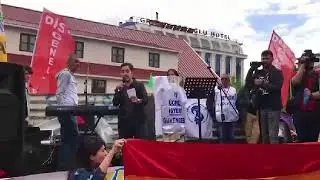 1Mayıs'ta LGBTİ bireyin Dersim konuşması