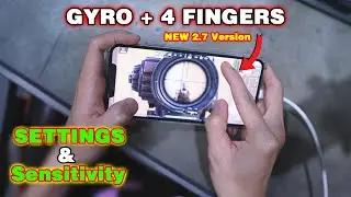 New SETTING & SENSITIVITY in Version 2.7 | TACAZ PUBG MOBILE