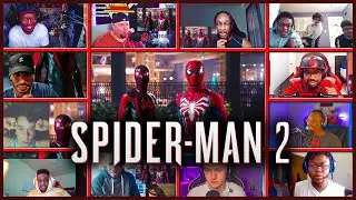 Marvel's Spider-Man 2 Reveal Trailer Reactions Mashup