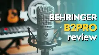 Microfone condensador BEHRINGER B2PRO | Review + TESTE