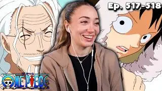 2-YEAR TIMESKIP - ONE PIECE Episodes 517 & 518 REACTION!