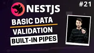 NestJS #21 - Pipes | Built-in Validation Pipes | Enum, UUID & Array of Primitive Values | (Hindi)