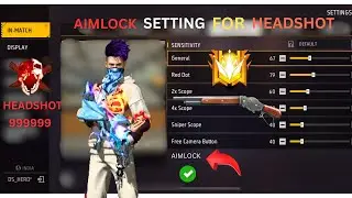 Free Fire Headshot Setting After OB50 Update 2025 🔥 | Best Sensitivity Settings for All Devices ⚙