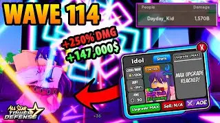 AI 6 STAR NEW META FARM AND BUFFS?! + OP Ability! | Ai Solo Damage Farm - All Star Tower Defense