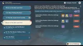Lunar Realm: Day 4 - Master of the Bait-and-Fish! [Genshin Impact][2.1 Event]