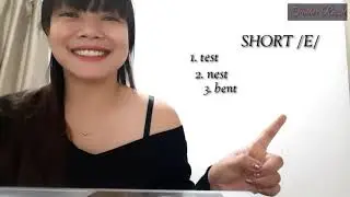 HOW TO PRONOUNCE LONG /E/ vs. SHORT /E/ vowel sounds