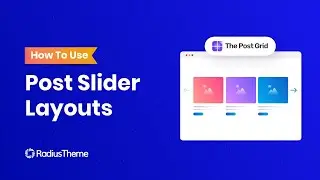 How To Use Post Slider Layouts With The Post Grid Plugin & Gutenberg