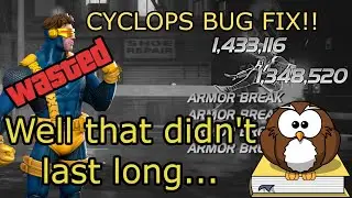 Well... We had our fun... Cyclops Bug Explained - Marvel Contest of Champions