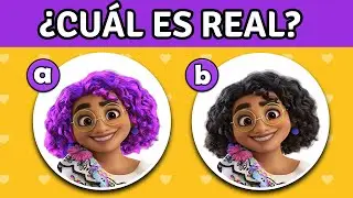 ADIVINA CUÁL ES EL PERSONAJE DE ENCANTO REAL