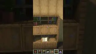 как сделать большой шкаф в майнкрафт без модов minecraft shorts #майнкрафт #minecraft #безмодов